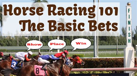 win place bet horse racing